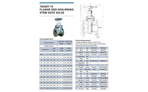 FLANGE_VALVE_7DZ45T-10